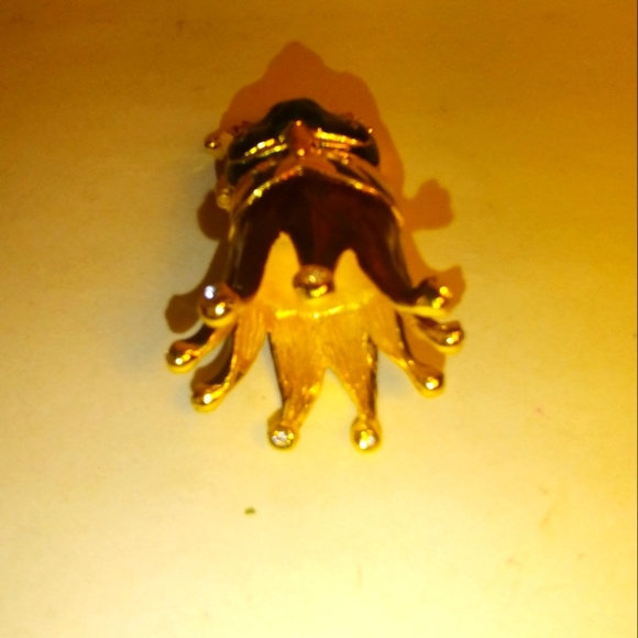 Jester Enamel Pill box. - Picture 5 of 7